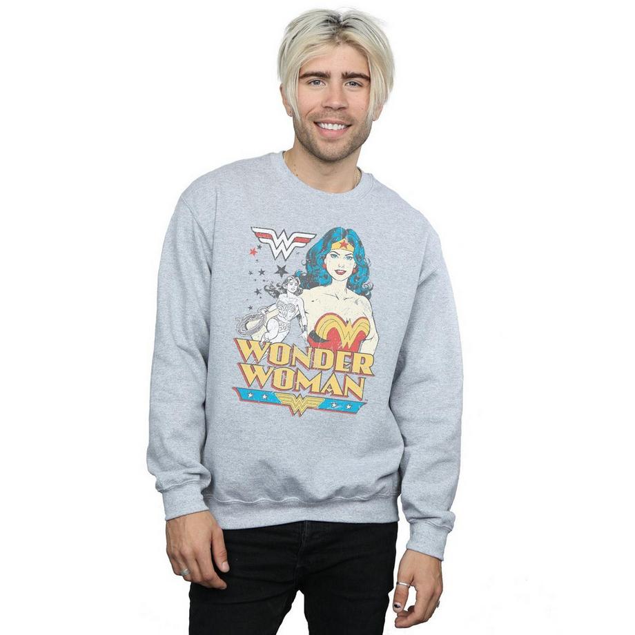 DC COMICS Wonder Woman Felpa Girocollo  