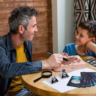 Activity-board  Ausgrabungsset für Kinder, Edelstein-Ausgrabungsset mit 12 Geologiesteinen 