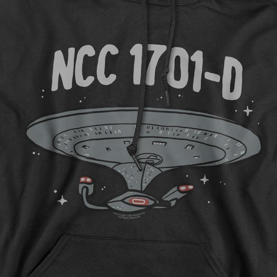 Star Trek The Next Generation Felpa con cappuccio  