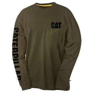 Caterpillar T-Shirt Logo Maniche Lunghe  