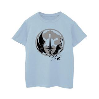 STAR WARS  Tshirt OBIWAN KENOBI FRACTURED LOGOS 