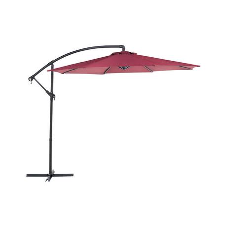 Beliani Parasol suspendu en Tissu Moderne RAVENNA  