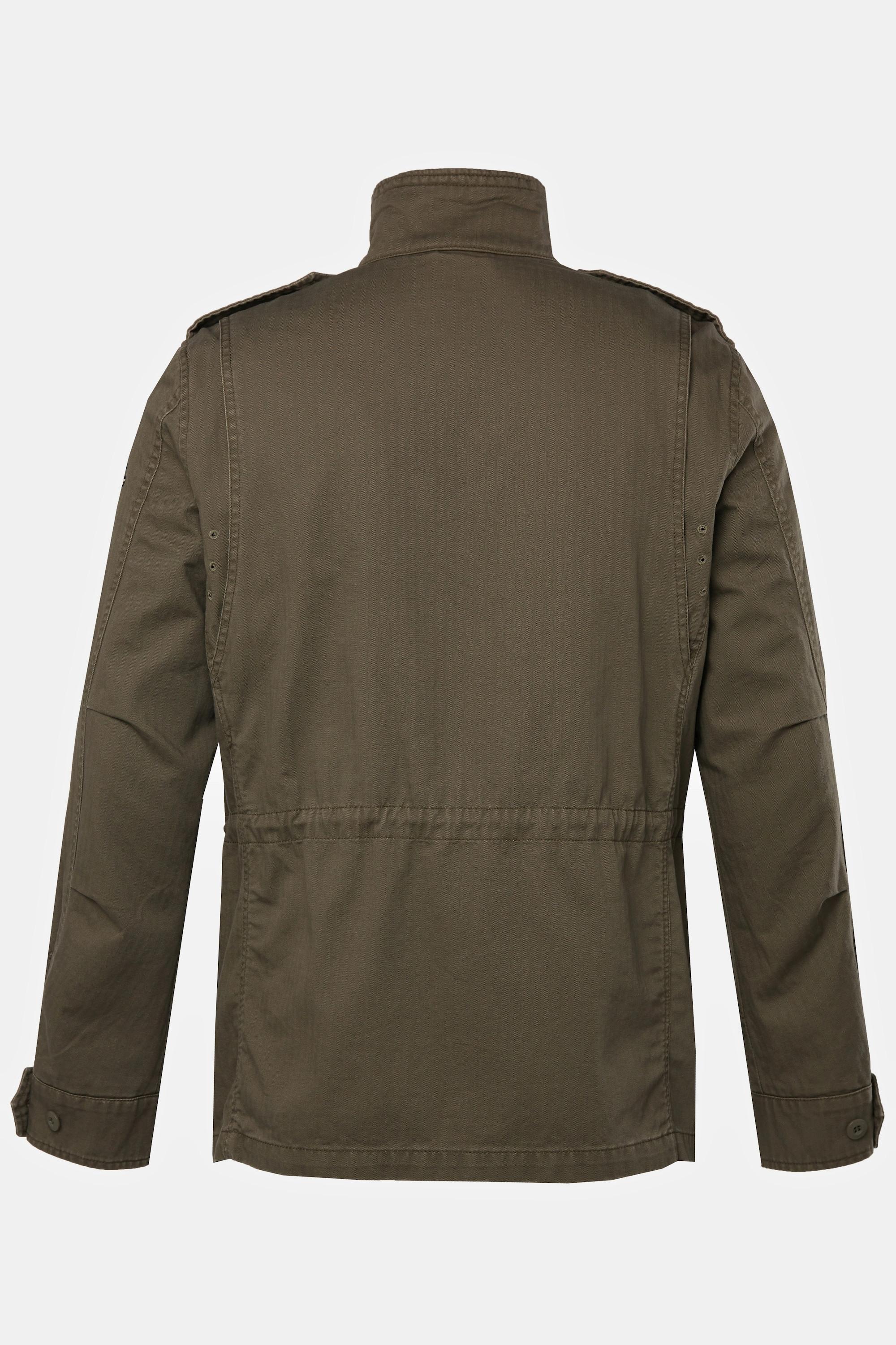 JP1880 Fieldjacket Baumwolljacke Badges Vintage Look  