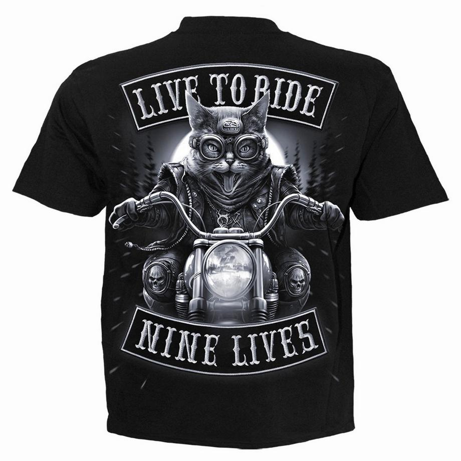 Spiral T-Shirt Nine Lives  