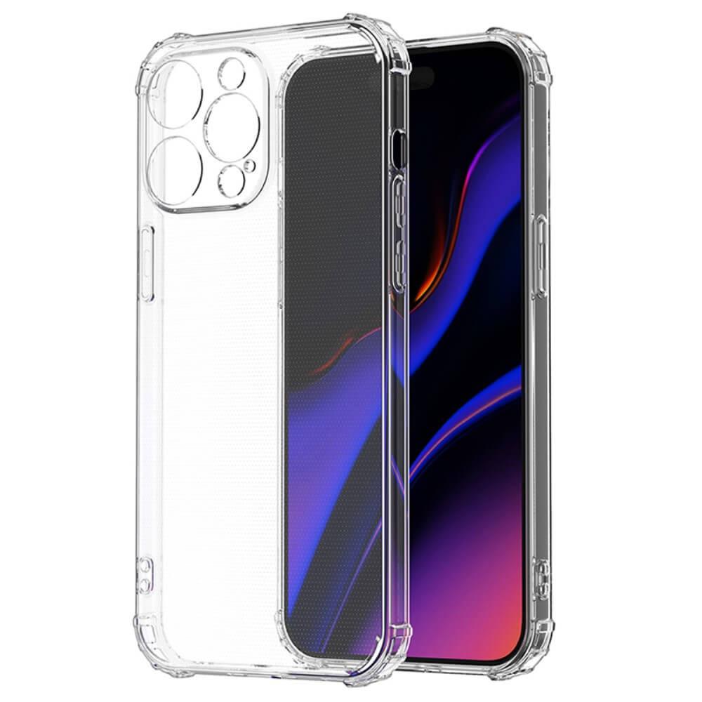 Cover-Discount  iPhone 15 Pro Max - Drop Protection coque en silicone transparent 