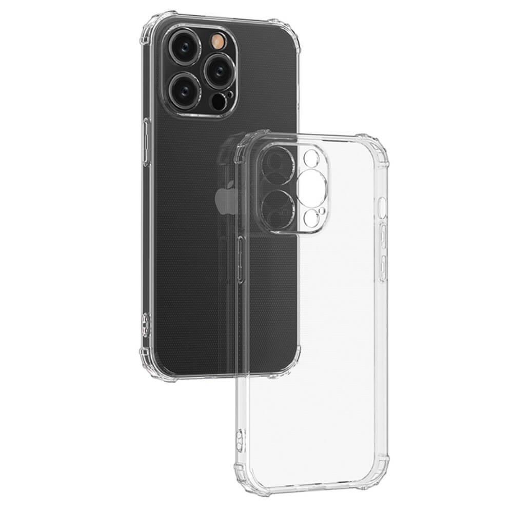 Cover-Discount  iPhone 15 Pro Max - Drop Protection Silikon Case Transparent 