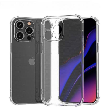 Cover-Discount  iPhone 15 Pro Max- Drop Protection cover in silicone trasparente 