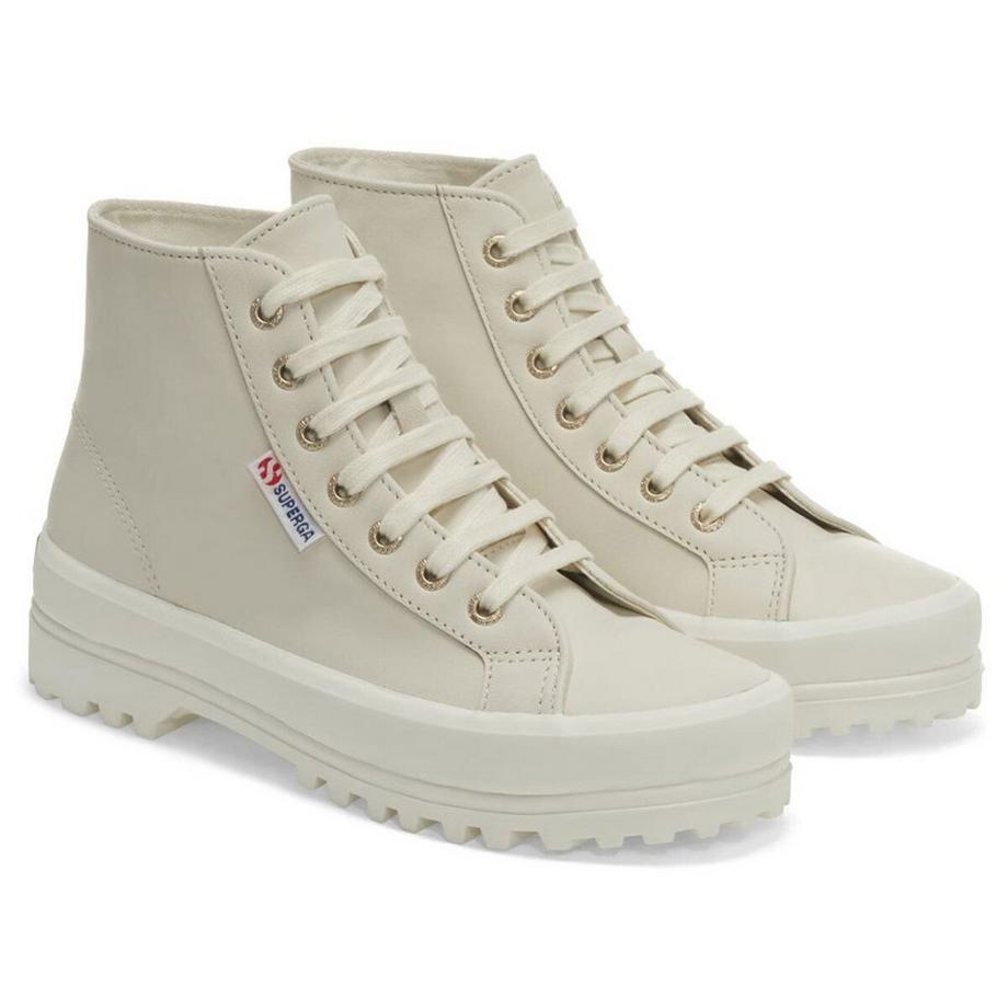 SUPERGA damen stiefeletten 2341 it eggshell  