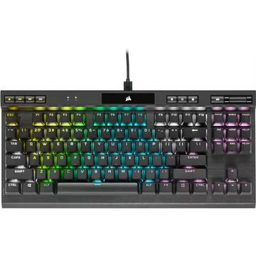 K70 RGB TKL CHAMPION SERIES Tastatur USB Schweiz Schwarz