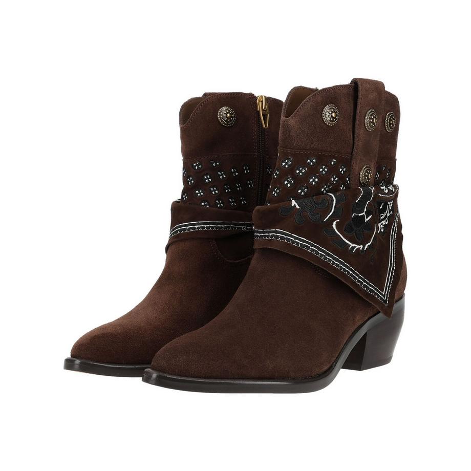Dolce Vita Bottine style western avec broderie et clous  