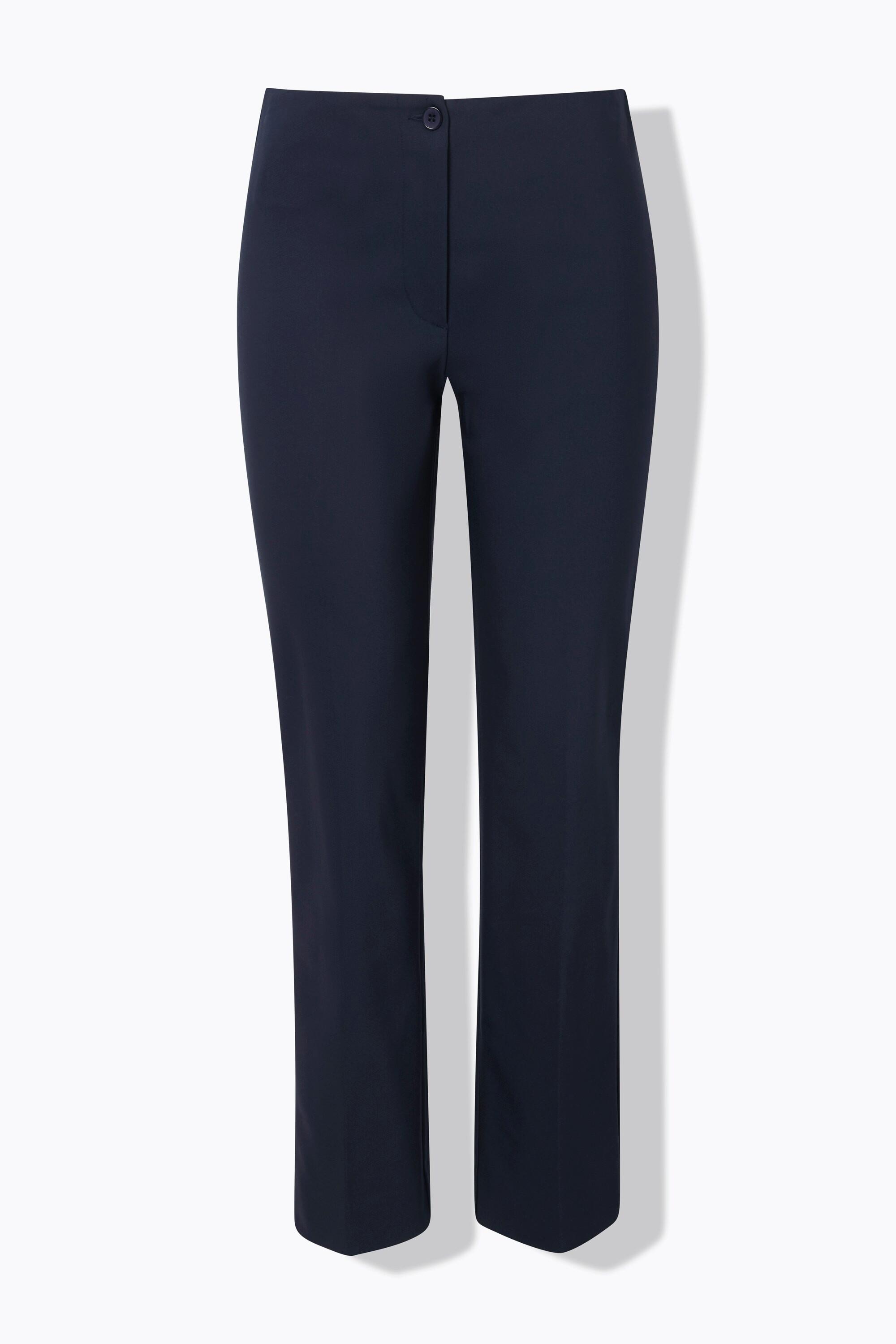 Ulla Popken Rose Jambe Droite Ceinture Confort Stretch Pantalon  