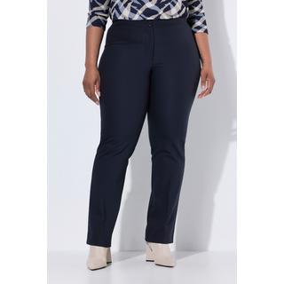 Ulla Popken Rose Jambe Droite Ceinture Confort Stretch Pantalon  