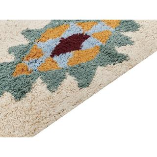 Beliani Tapis en Coton Boho DUZCE  