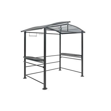 Abri pour barbecue en acier L240 x l150 x H230 cm - EMBERIO