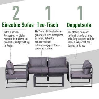 Outsunny Gartenmöbel-Set  