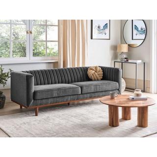 Beliani 3 Sitzer Sofa aus Polyester Modern SKAULE  
