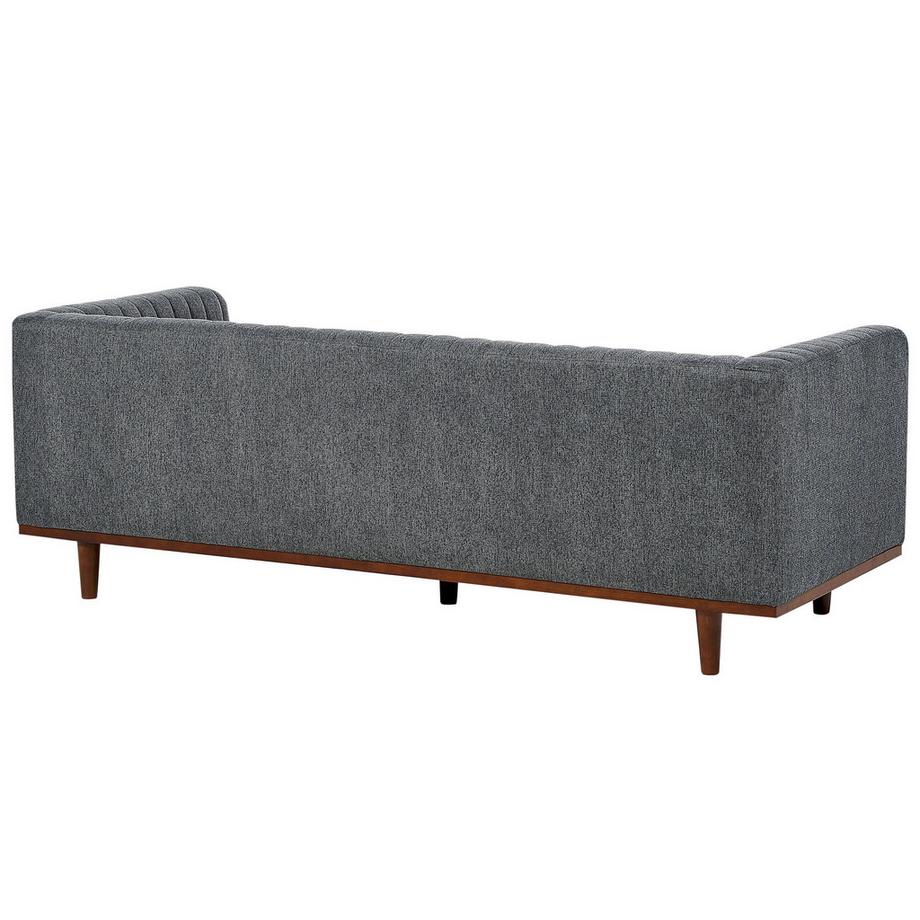 Beliani Divano 3 posti en Tessuto Moderno SKAULE  