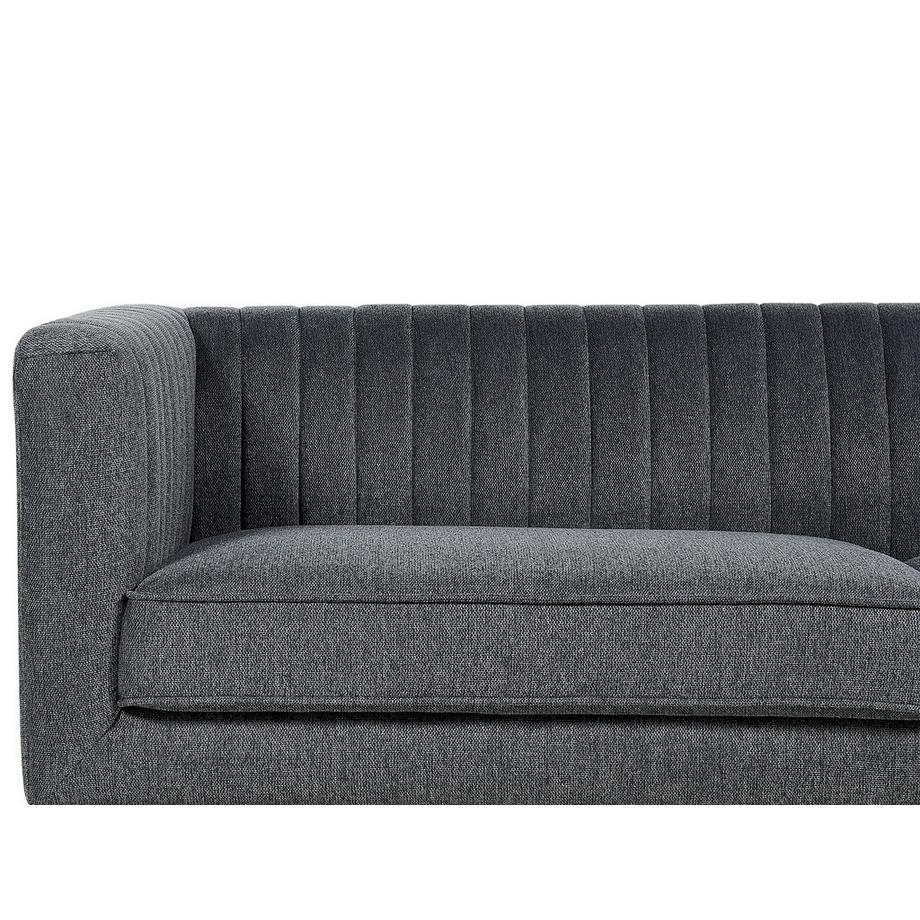 Beliani Divano 3 posti en Tessuto Moderno SKAULE  