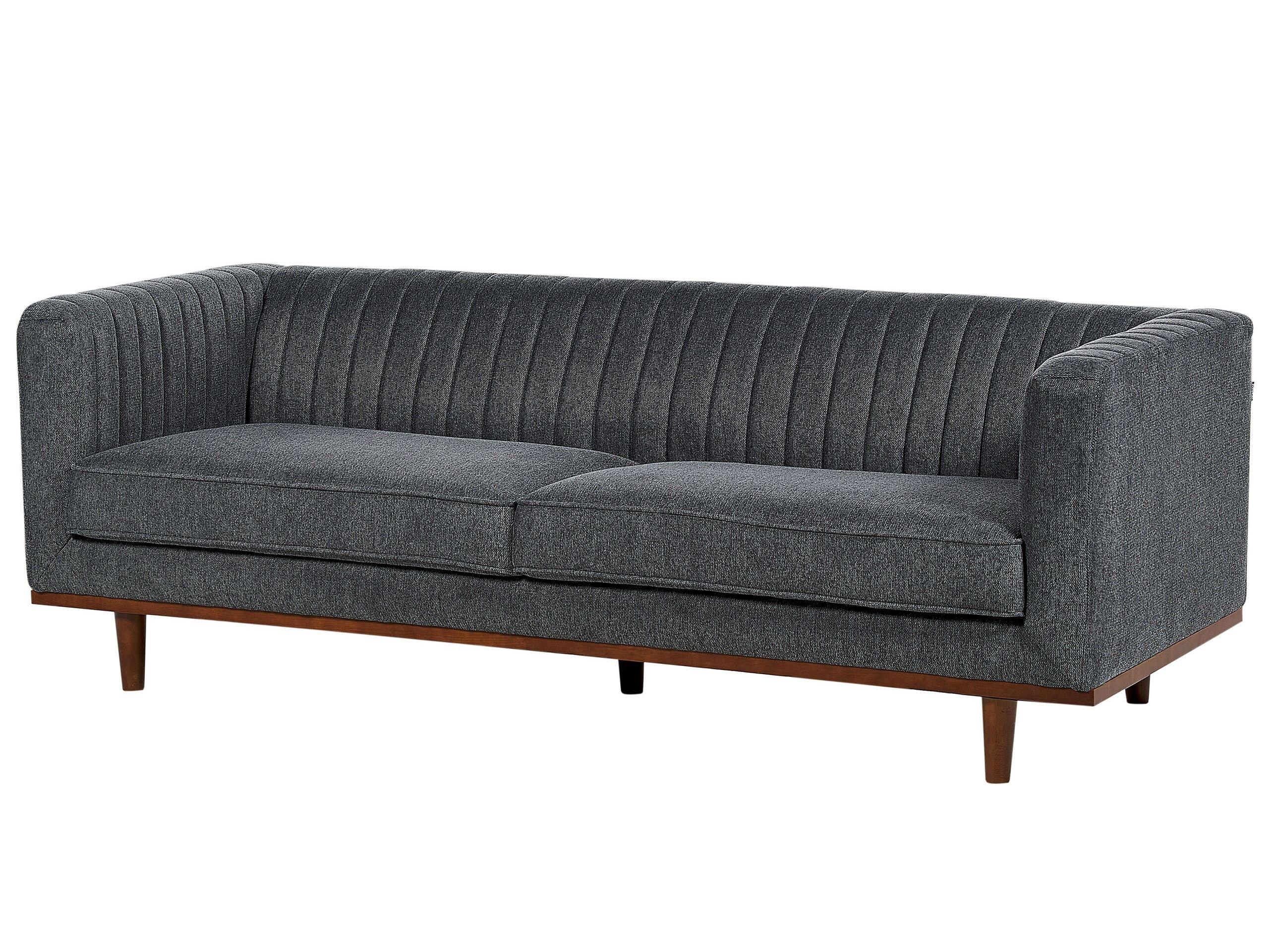 Beliani 3 Sitzer Sofa aus Polyester Modern SKAULE  