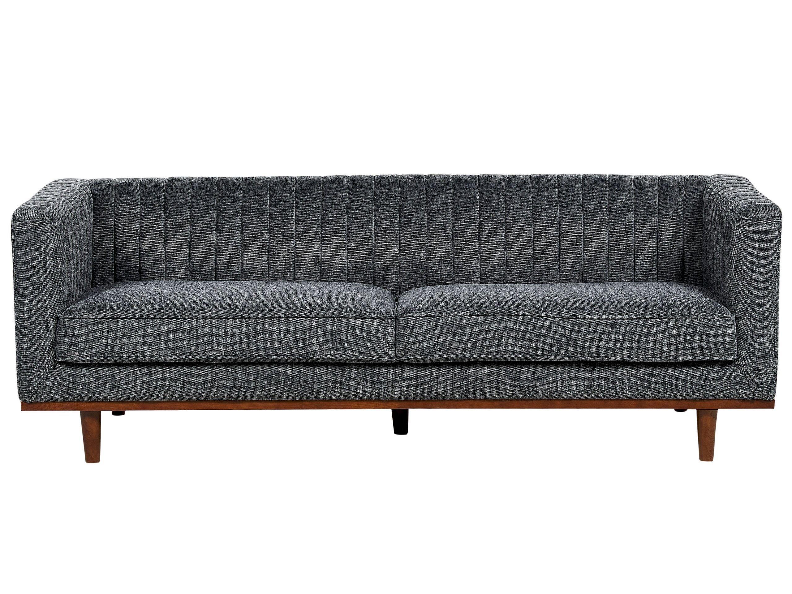 Beliani 3 Sitzer Sofa aus Polyester Modern SKAULE  