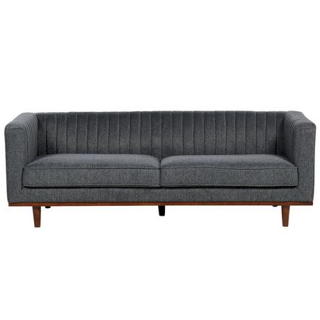 Beliani 3 Sitzer Sofa aus Stoff Modern SKAULE  