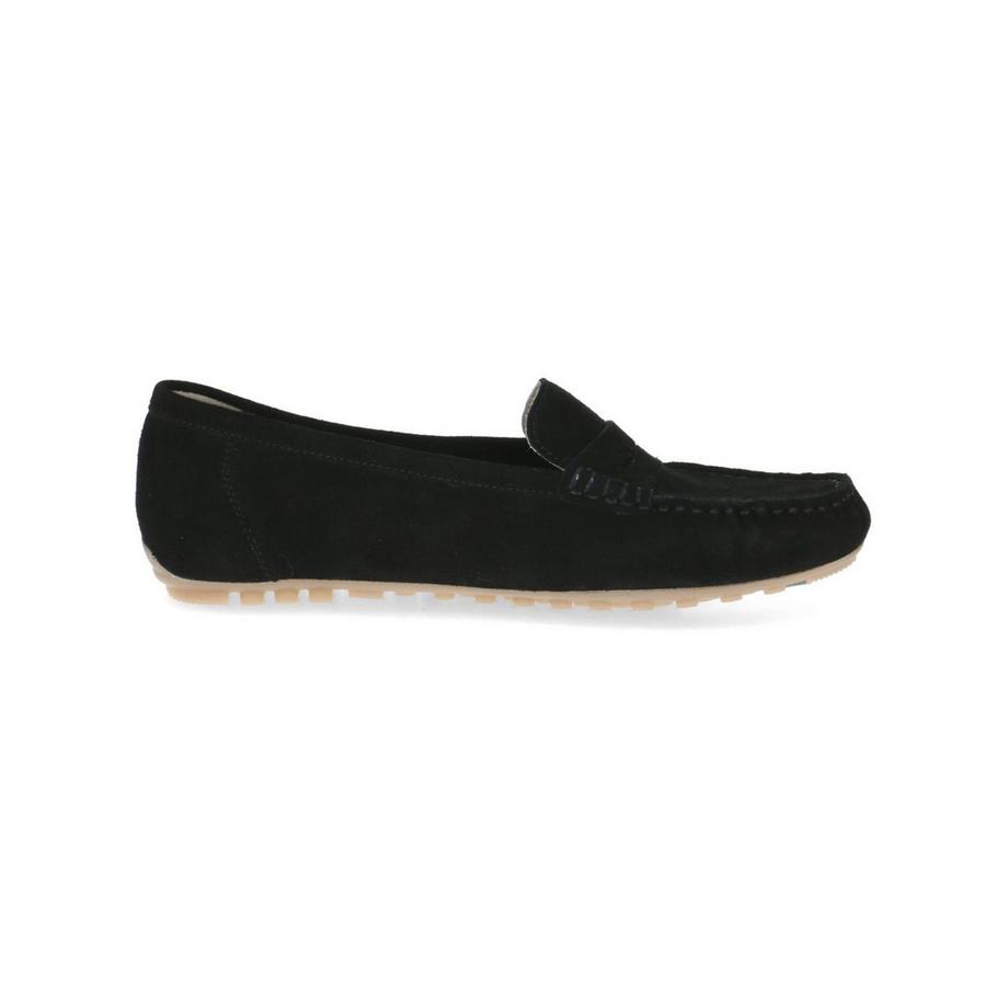 CAPRICE Mocassin en cuir velours  