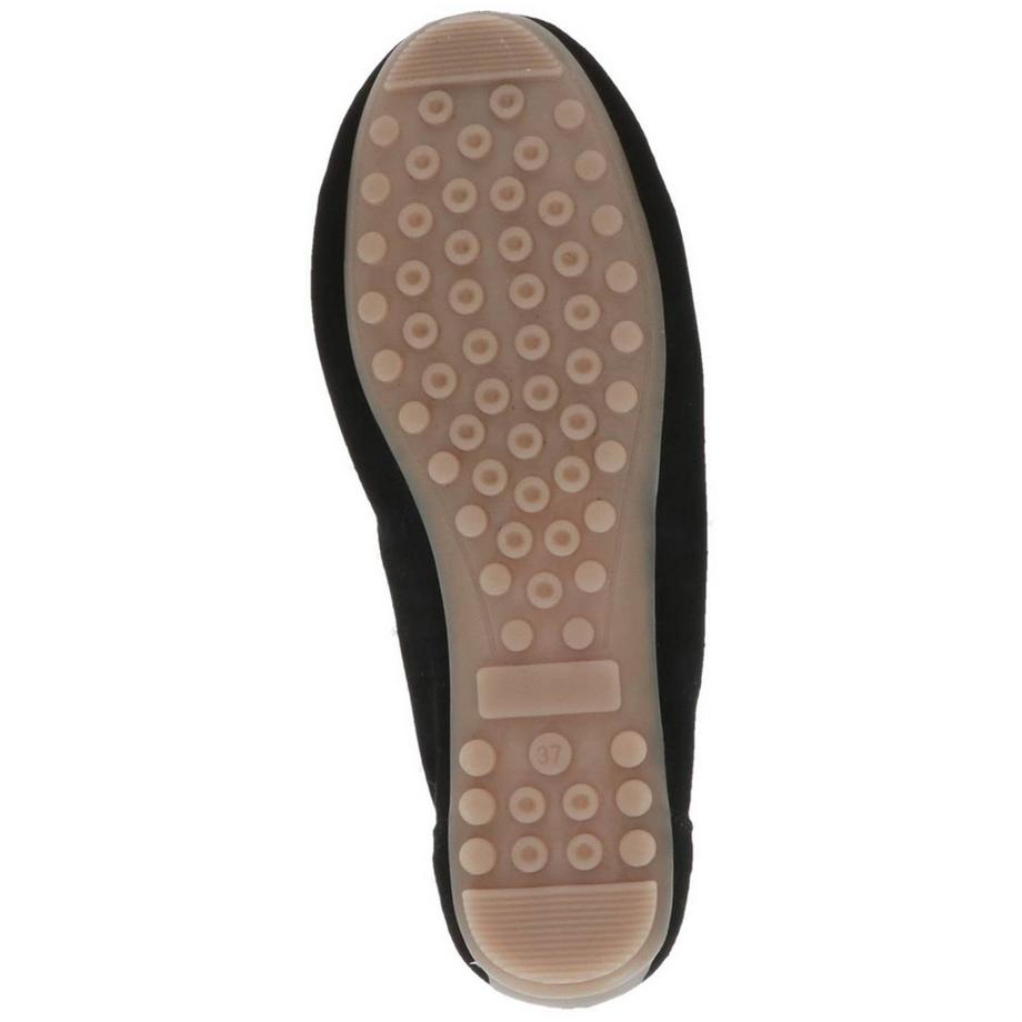 CAPRICE Mocassin en cuir velours  