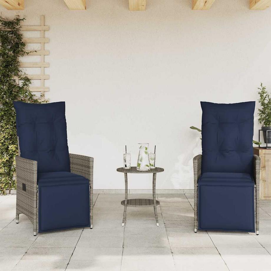 VidaXL Bistroset poly-rattan  