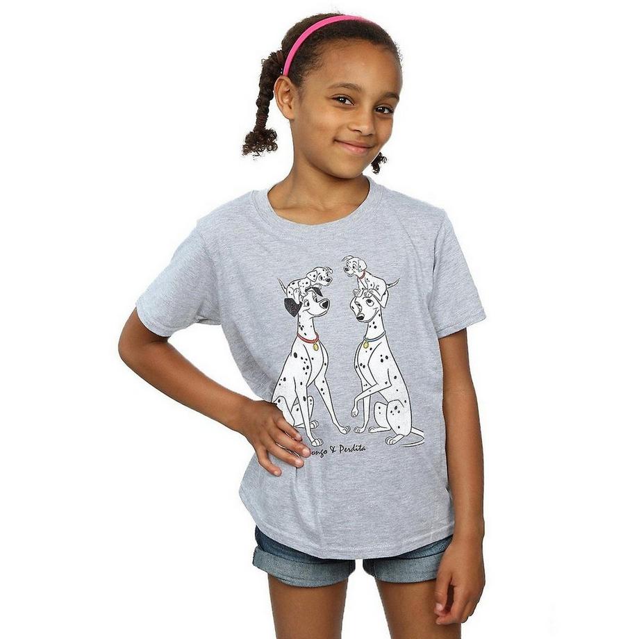 101 Dalmatians  Tshirt PONGO AND PERDITA 