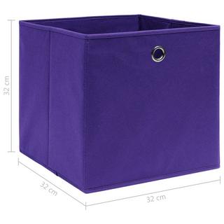 VidaXL Boîte de rangement tissu  