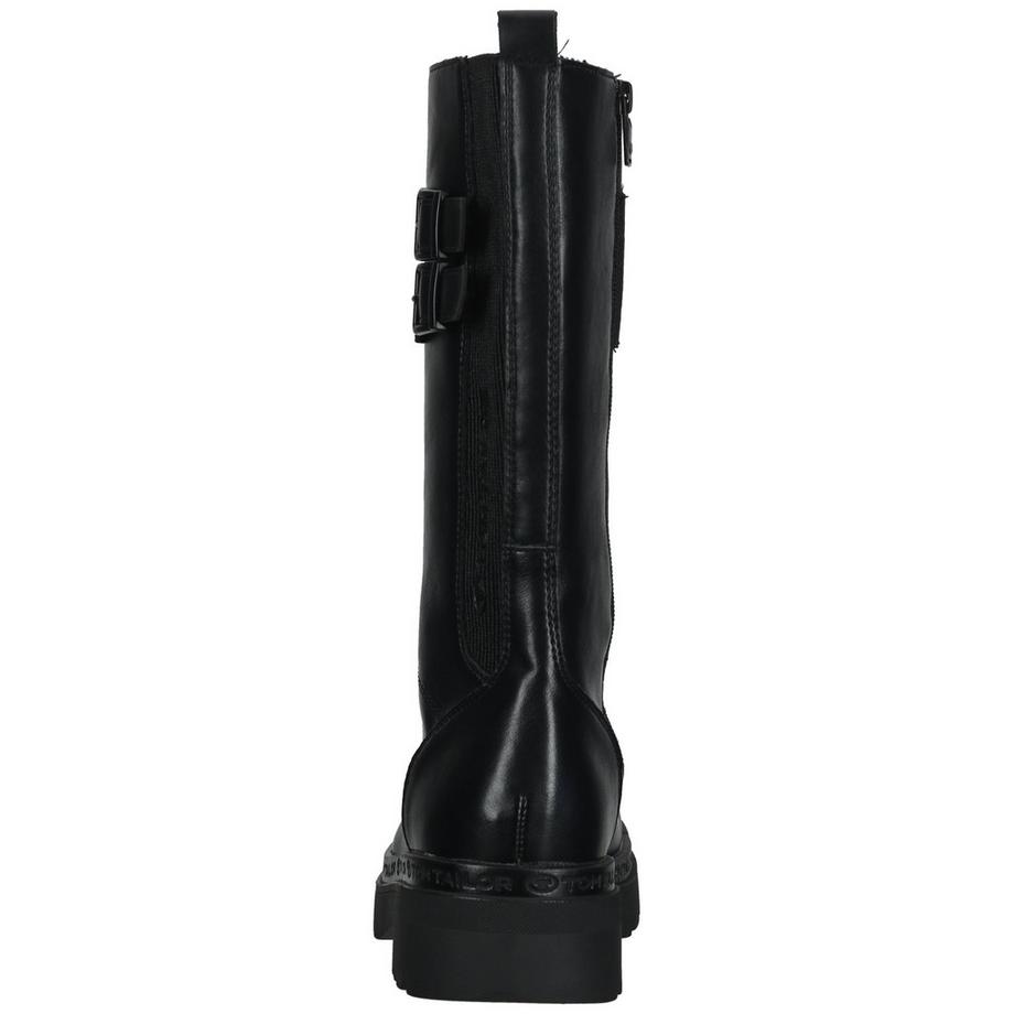 TOM TAILOR Stivali stringati con fibbie  