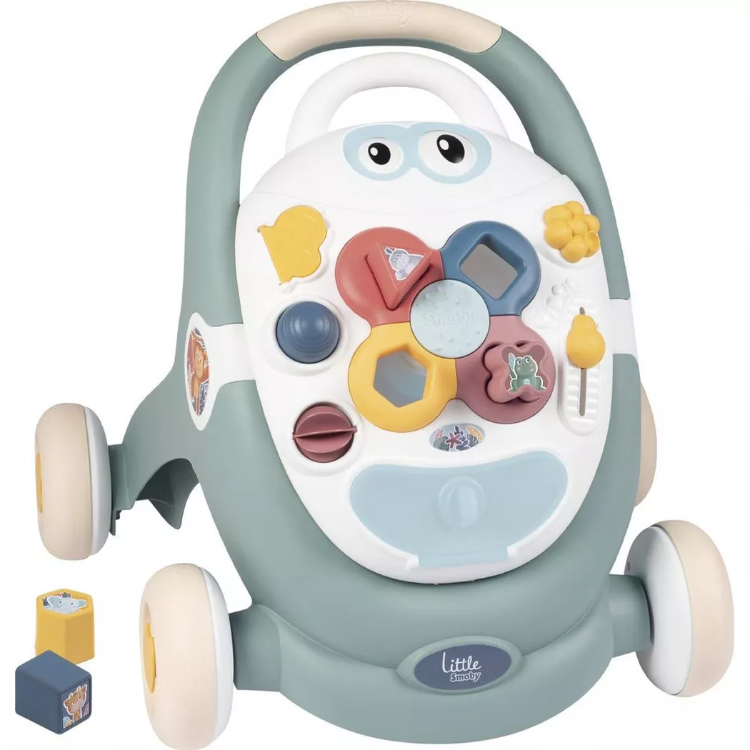 Smoby Lauflernhilfe "Little Smoby, 3in1 Lauflernwagen"
