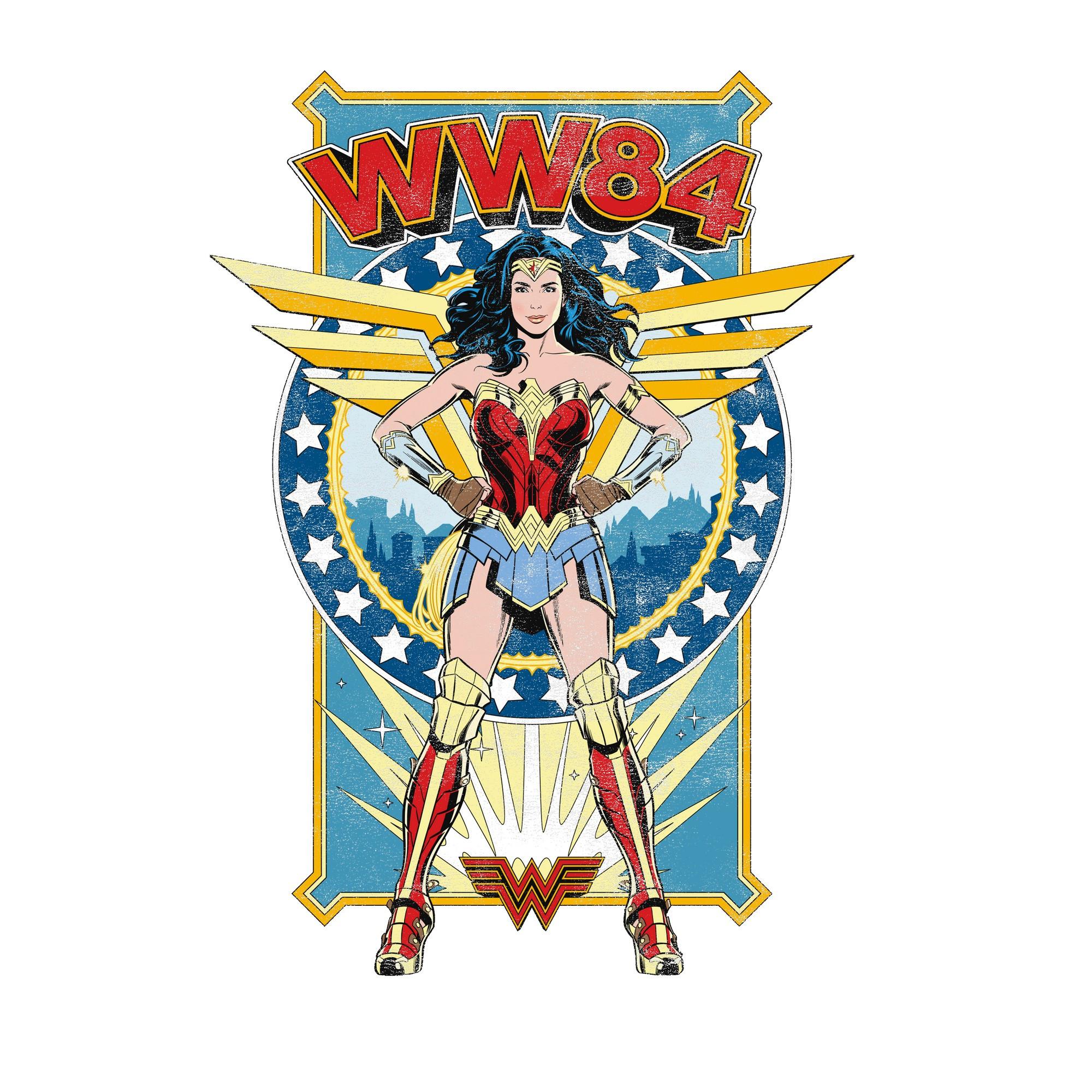 Wonder Woman Wonder Woman 84 Logo Étoiles T-Shirt  