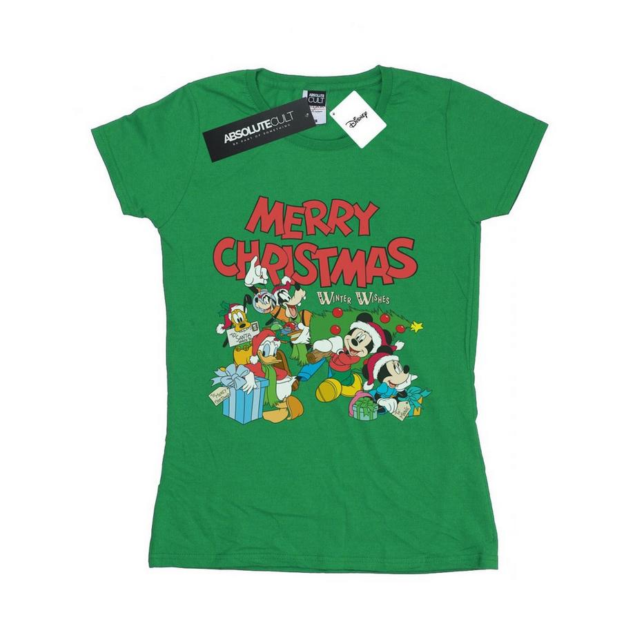 Mickey Mouse And FriendsWinter Wishes TShirt