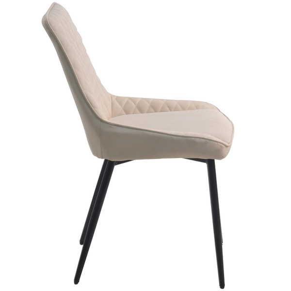 mutoni Chaise Diamant beige (lot de 2)  