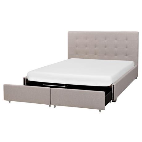 Beliani Letto contenitore en Poliestere Glamour ROCHELLE  