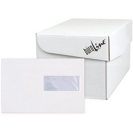 BÜROLINE Couverts C5, mit Fenster rechts, 500 Stk  