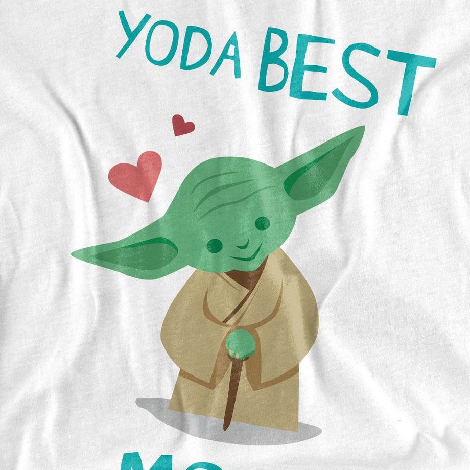 STAR WARS T-Shirt Graphique Yoda Best Mom  