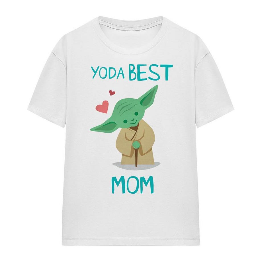 T-ShirtFête Des Mères Motif Yoda Best Mom