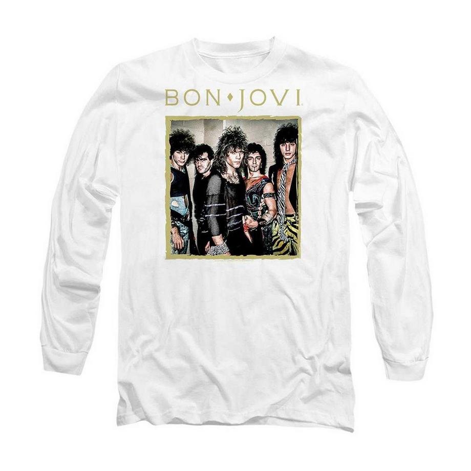 T-ShirtManches Longues Motiftyle Encadré
