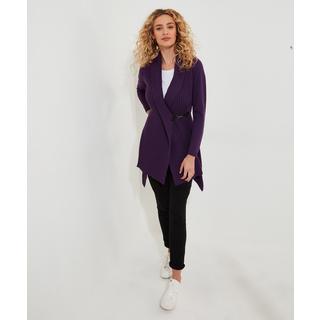 Joe Browns  Asymmetrische Strickjacke mit Schalkragen und Schnalle 