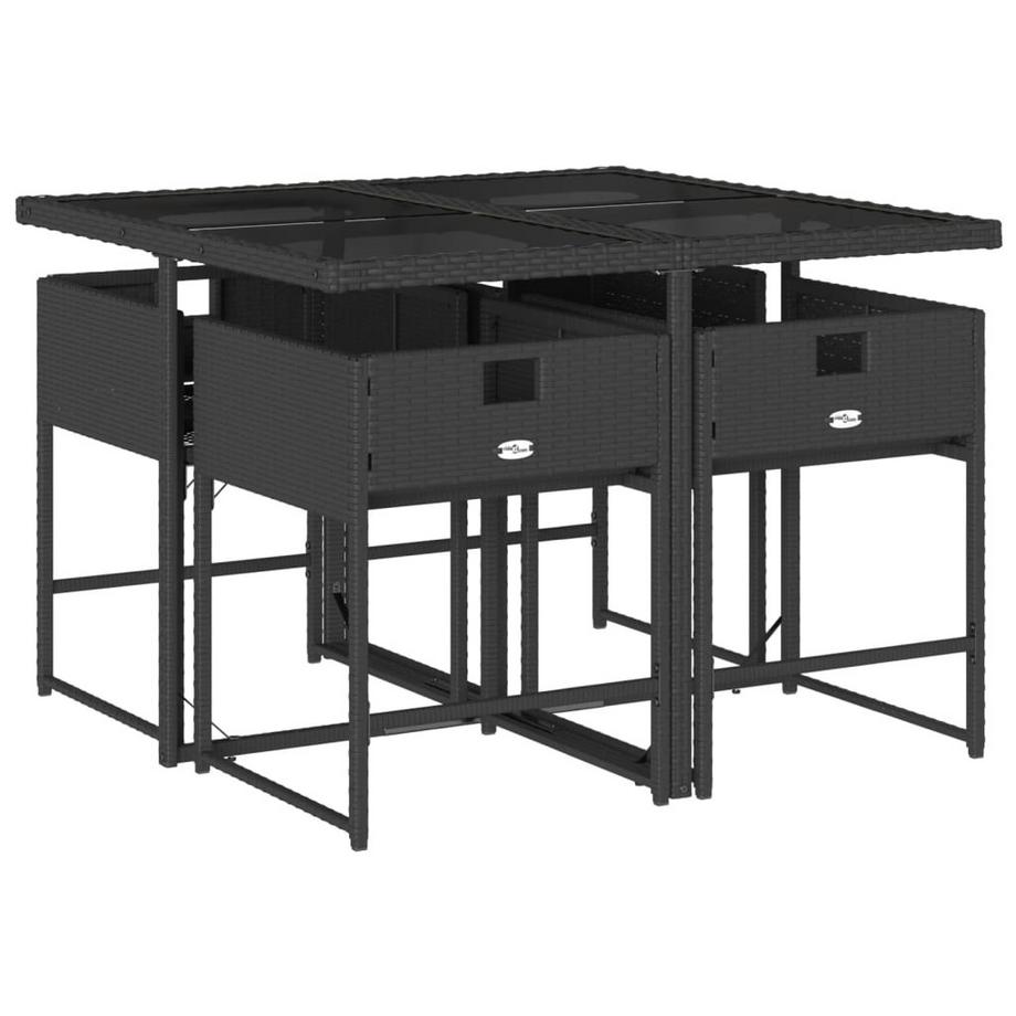 VidaXL Garten essgruppe poly-rattan  