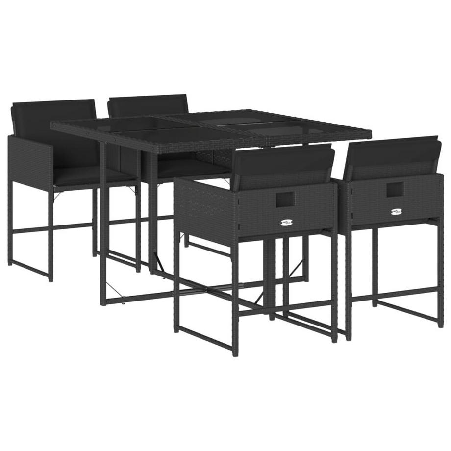 Garten essgruppe poly-rattan