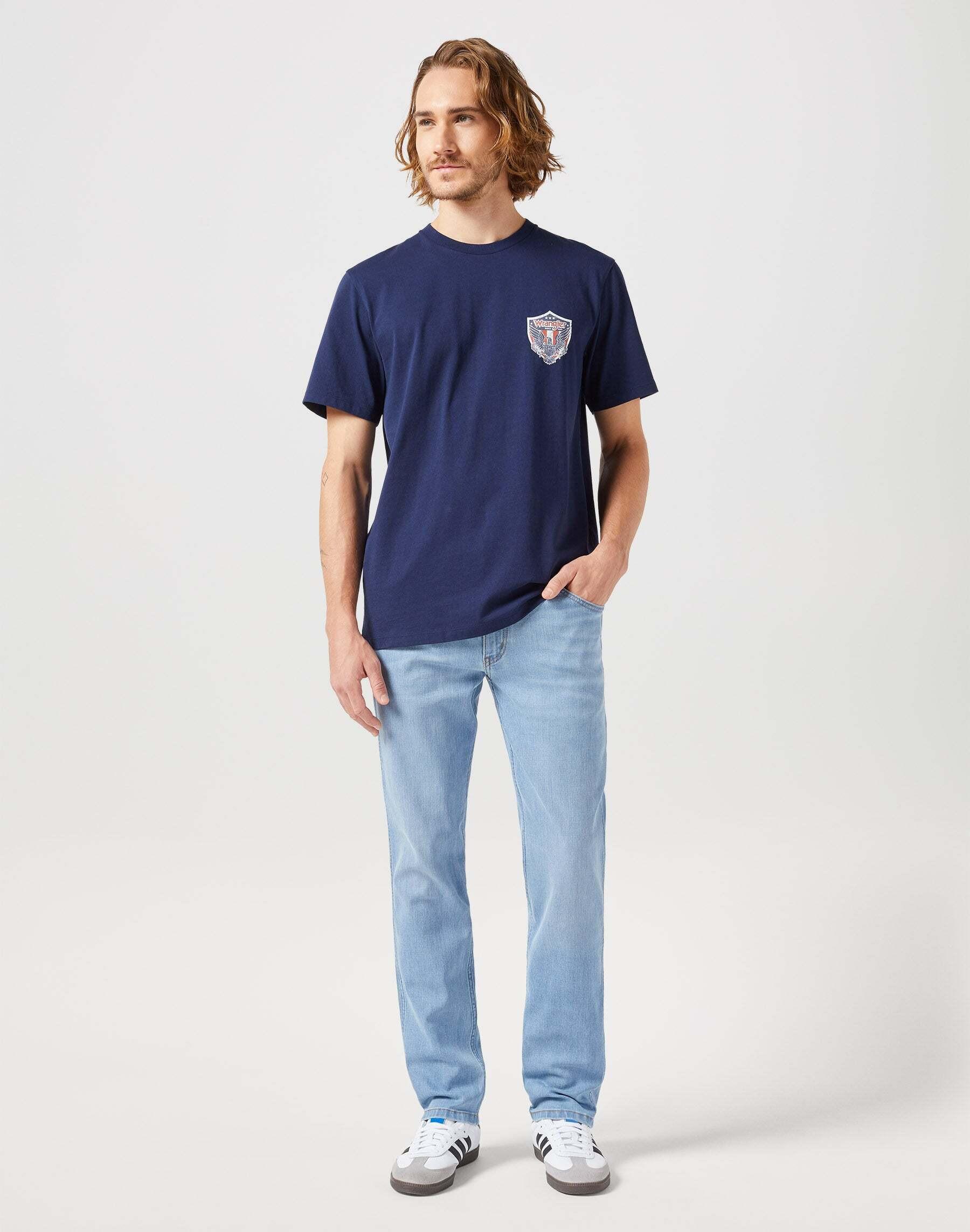 Wrangler Regular Fit Straight Leg Jeans  