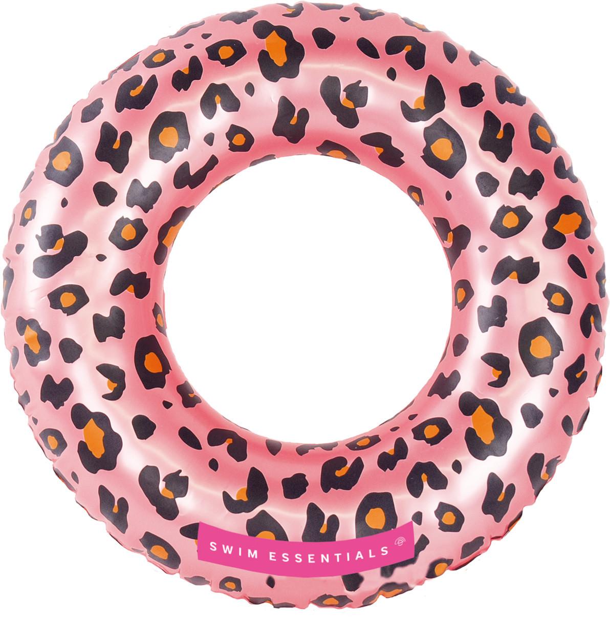 Swim Essentials  Schwimmring 55cm Rose Leopard 