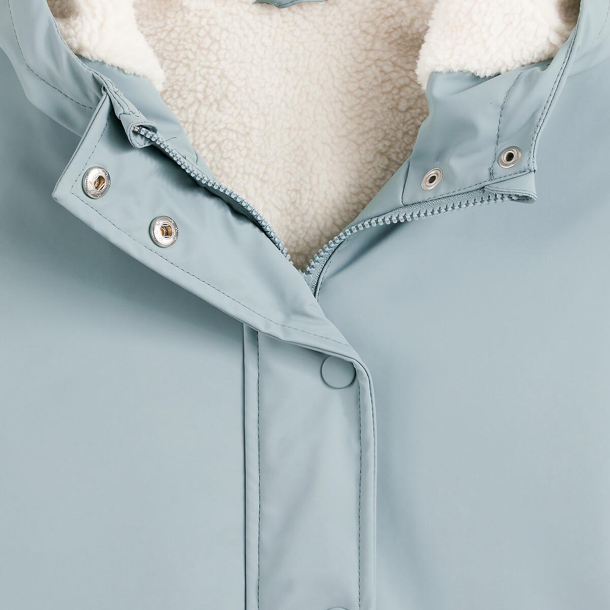 La Redoute Collections  Regenjacke mit Kapuze & Teddyfleece-Futter 