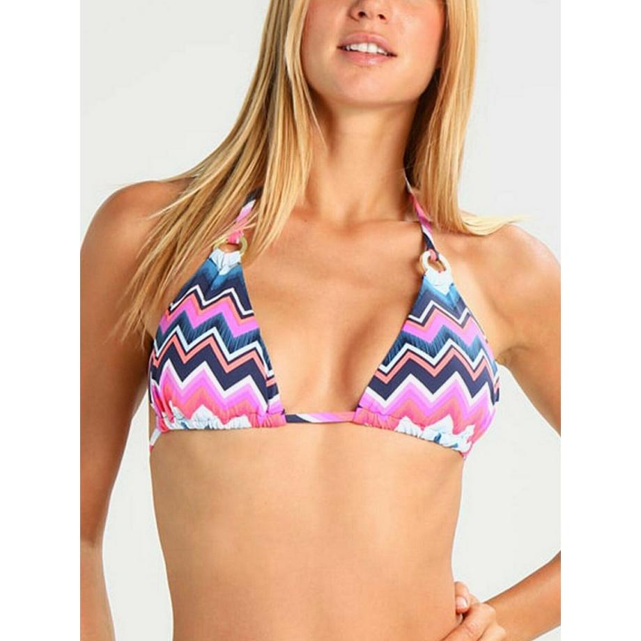 Costume da bagno a zigzag Top