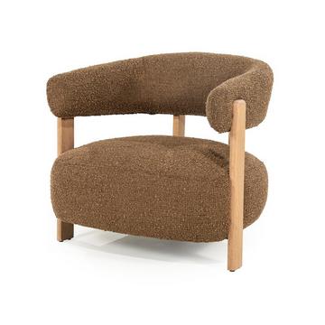 Fauteuil Lola Hush marron