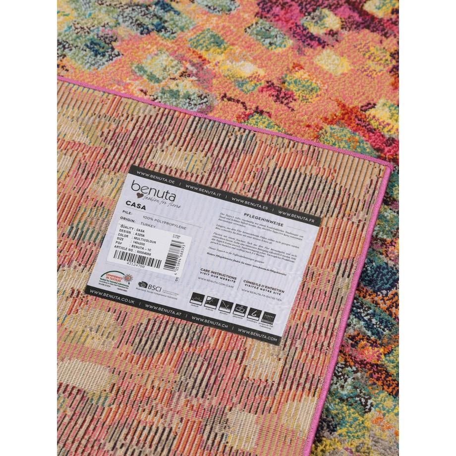 Benuta Tappeto Casa Multicolor  