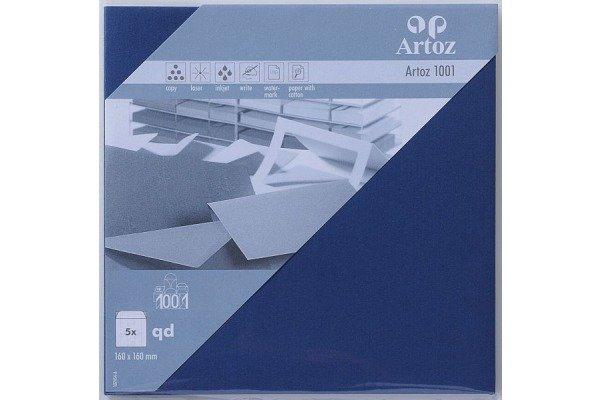 Artoz ARTOZ Couverts 1001 160x160mm 100g, classic blau 5 Stück  